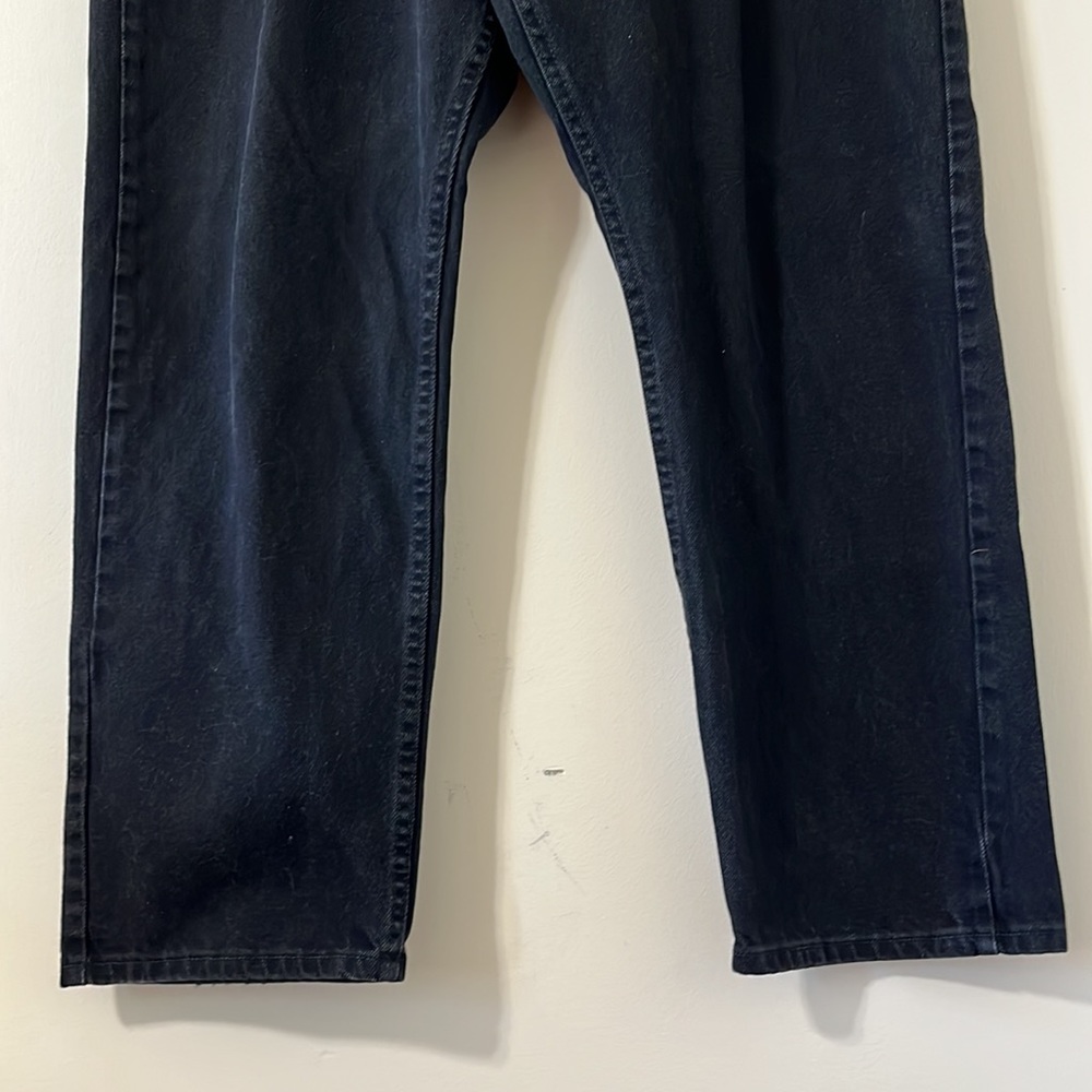 Wrangler Men’s Black Relaxed Fit Denim Jeans Size 40 x 32 - Picture 3 of 11